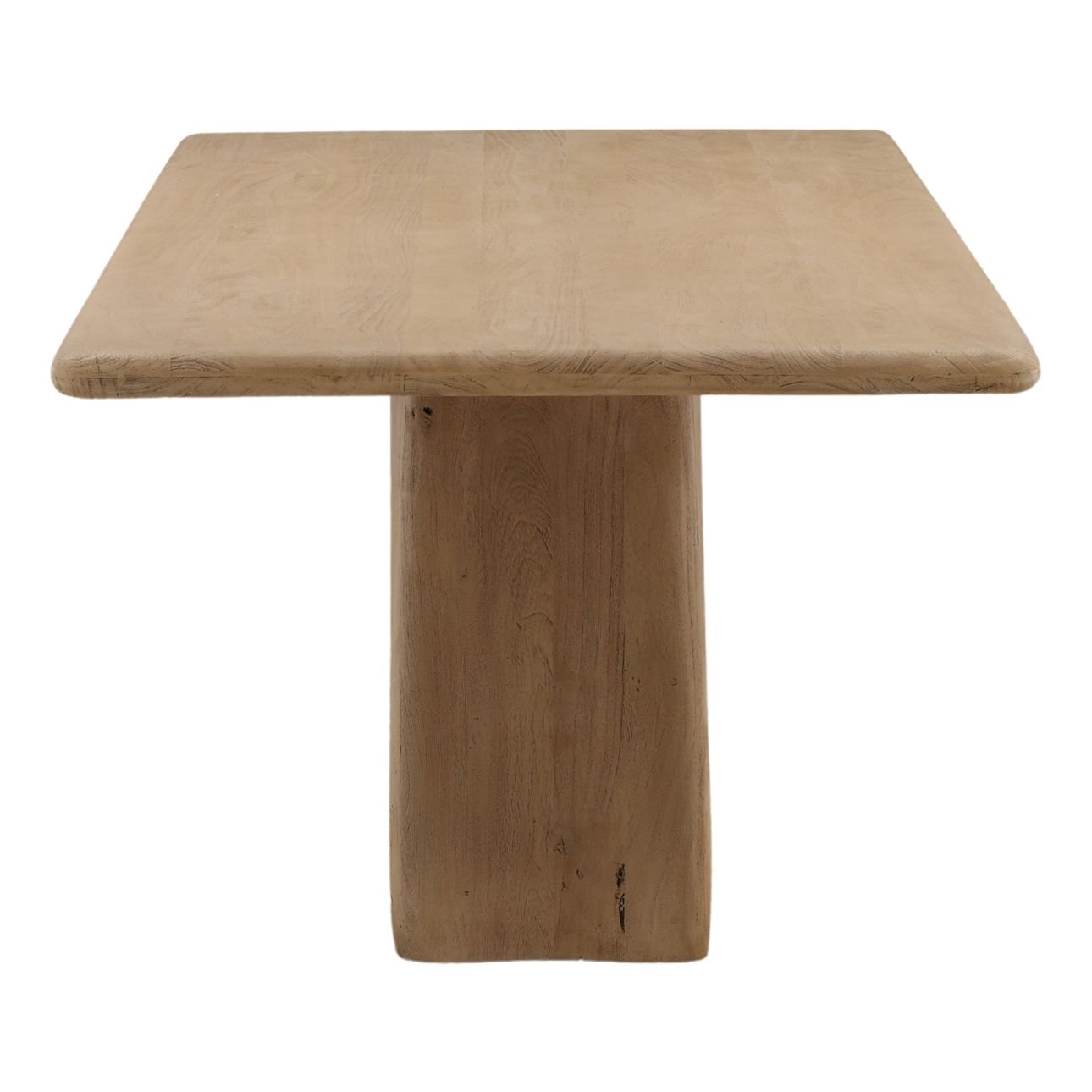 Light Weathered Natural Acacia Wood Table 94.5 in Wide