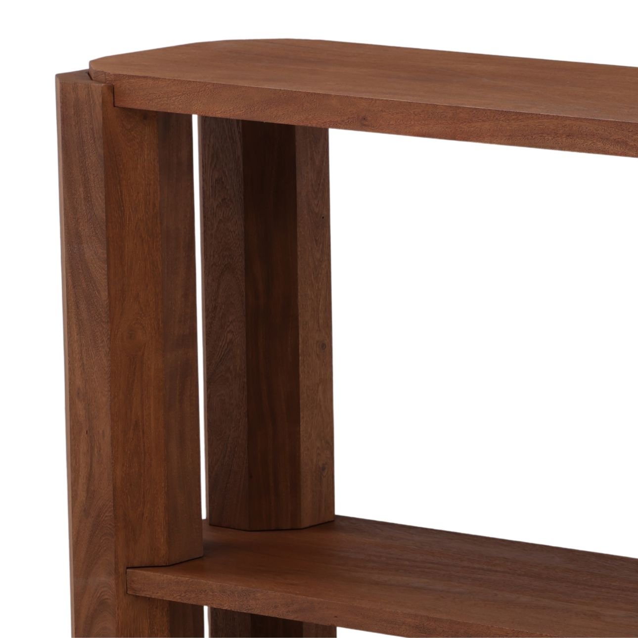 Brown Acacia Wood Table 68 in Wide