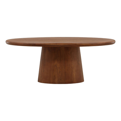 Medium Brown Acacia Wood Table 78 in Wide