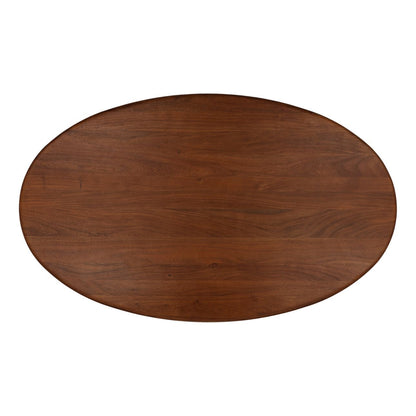 Medium Brown Acacia Wood Table 78 in Wide