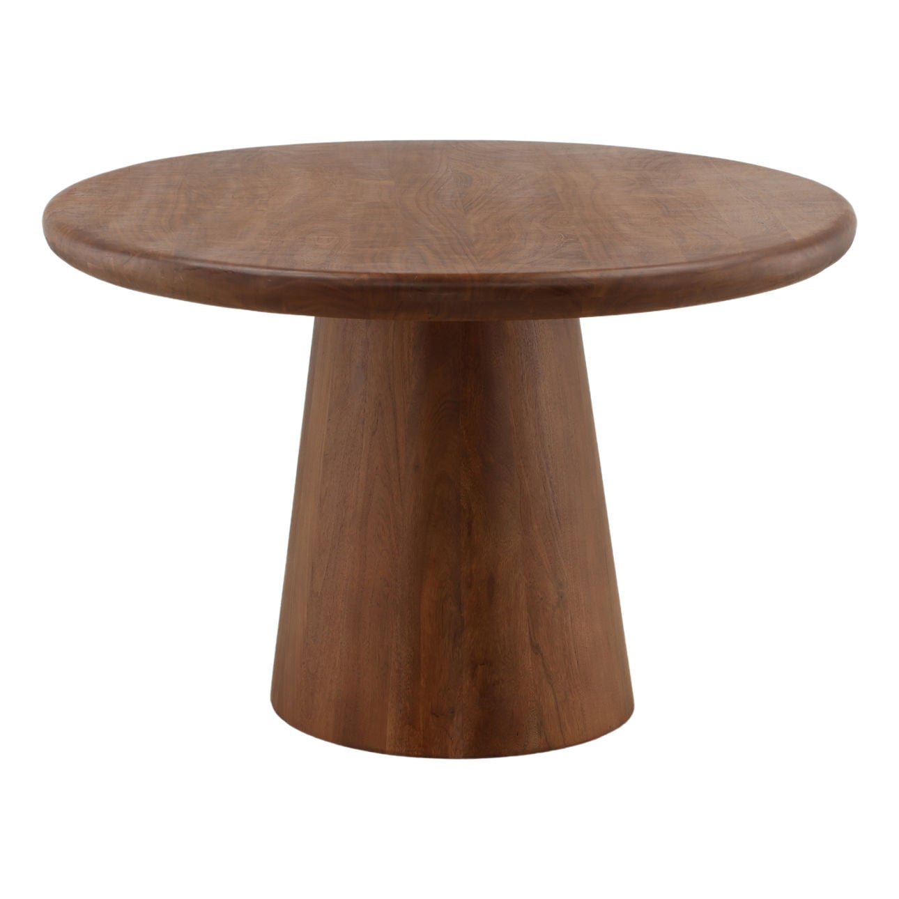 Medium Brown Acacia Wood Table 78 in Wide