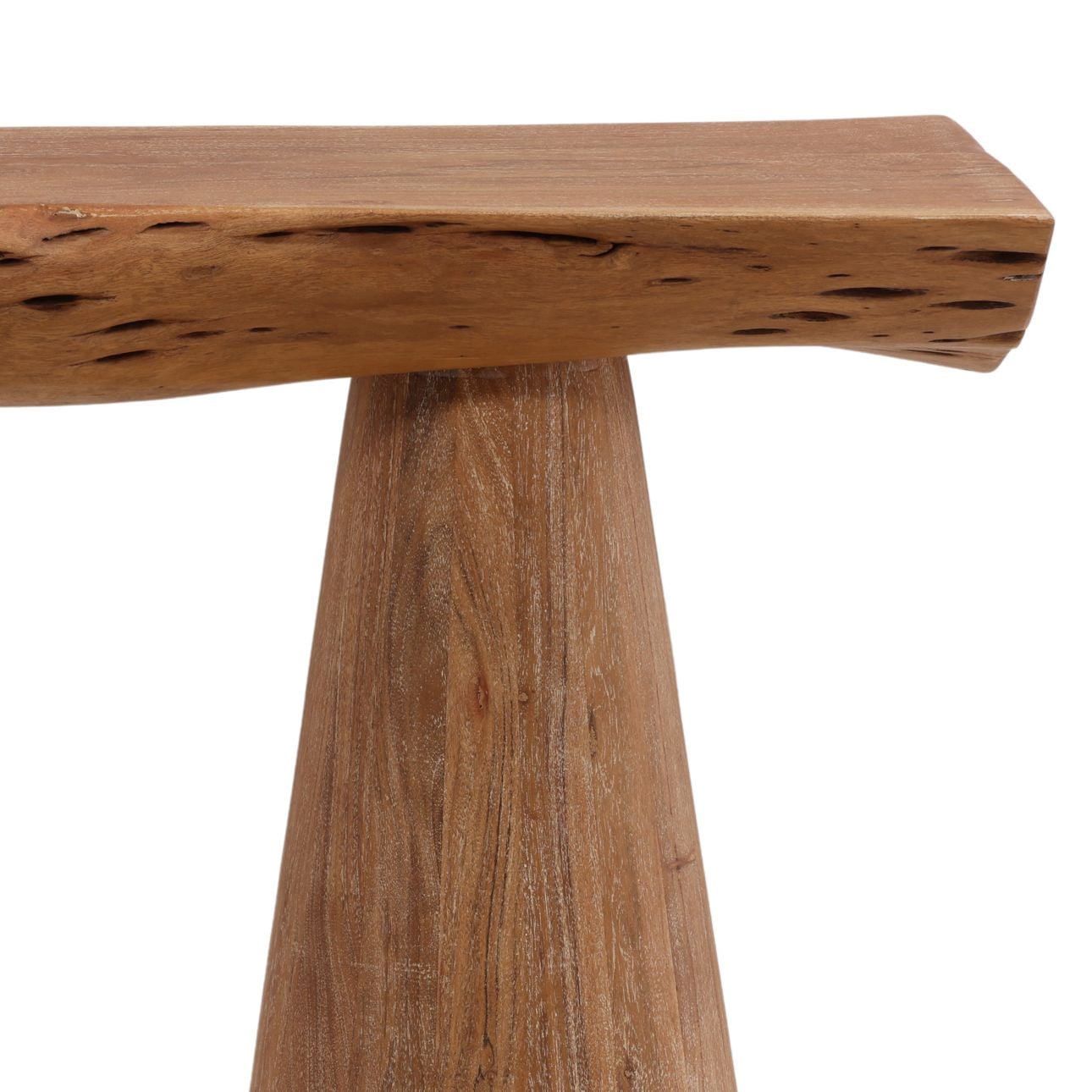 Natural Acacia Wood Table 58 in Wide