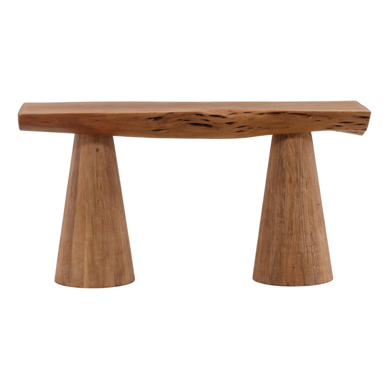 Natural Acacia Wood Table 58 in Wide