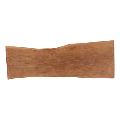 Natural Acacia Wood Table 58 in Wide