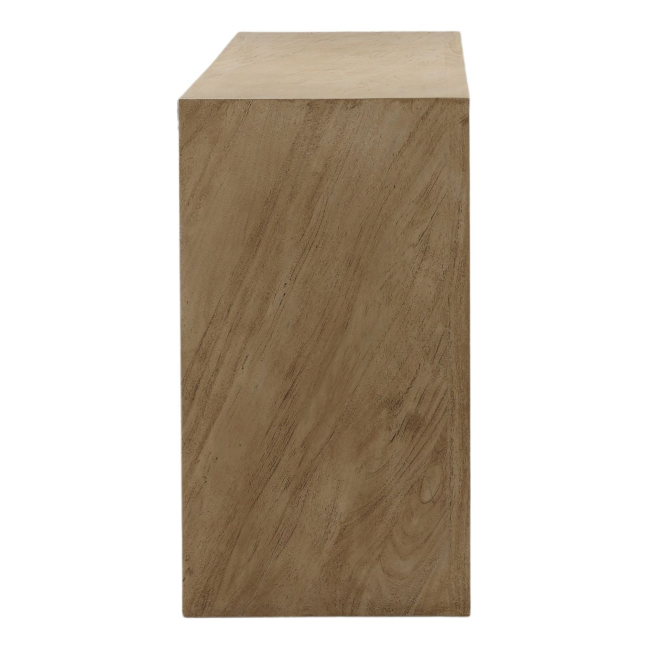 Light Natural Acacia Wood Sideboard 93 in Wide