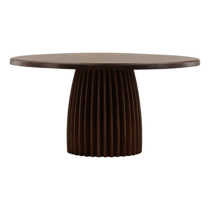 Brown Acacia Wood Table 60 in Wide