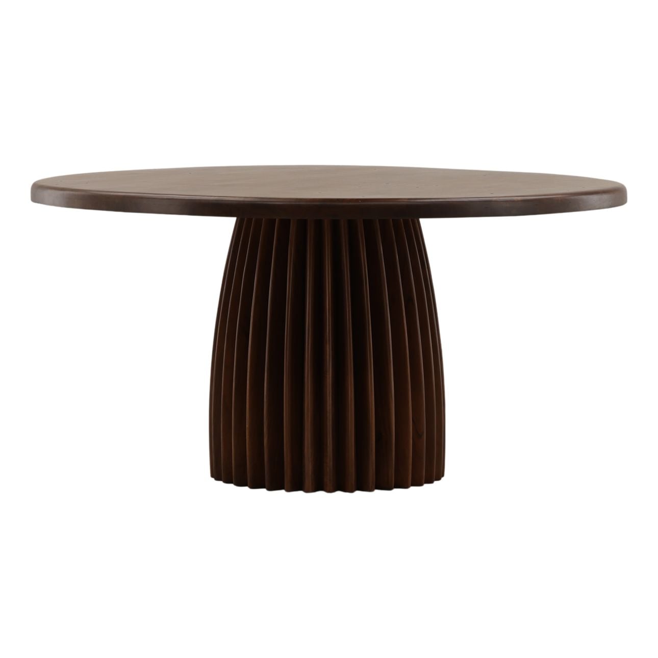 Brown Acacia Wood Table 60 in Wide