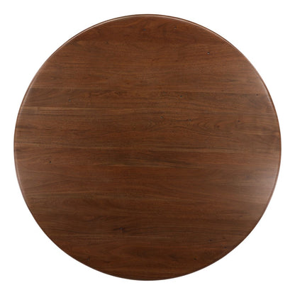 Brown Acacia Wood Table 60 in Wide