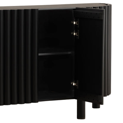 Elevated Acacia Wood Cabinet