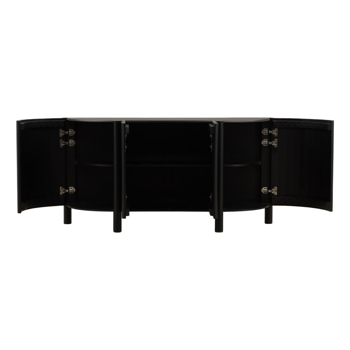 Elevated Acacia Wood Cabinet