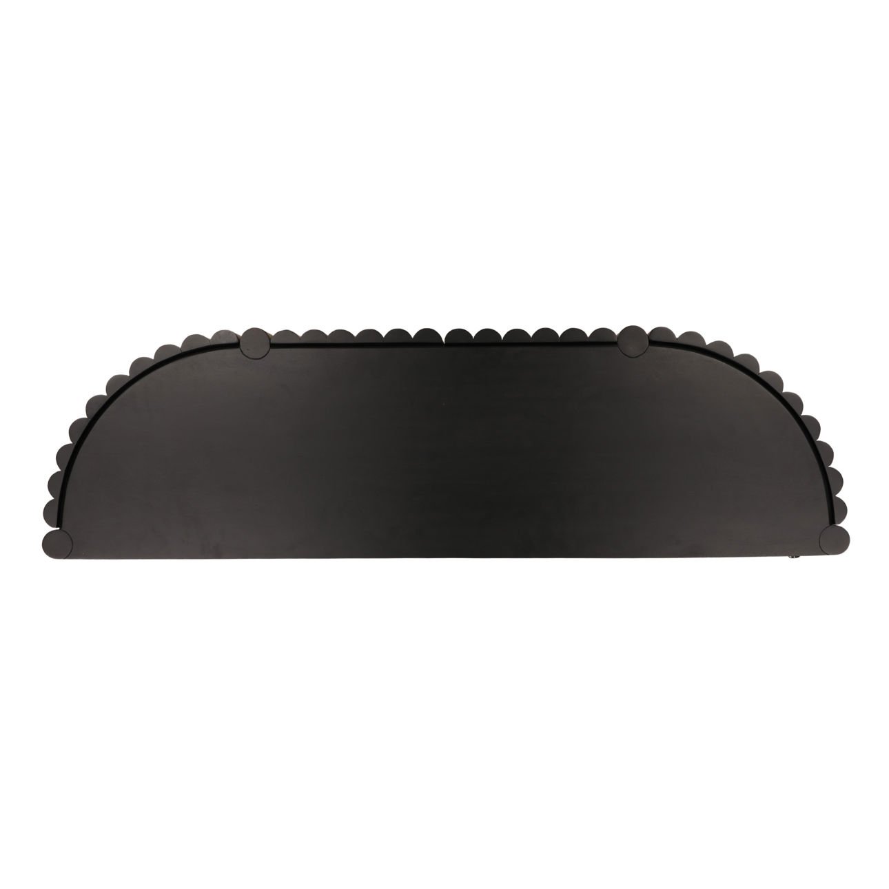 Black Acacia Wood Sideboard 67 in Wide