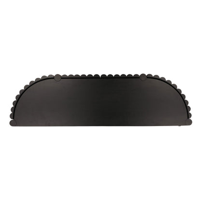 Black Acacia Wood Sideboard 67 in Wide