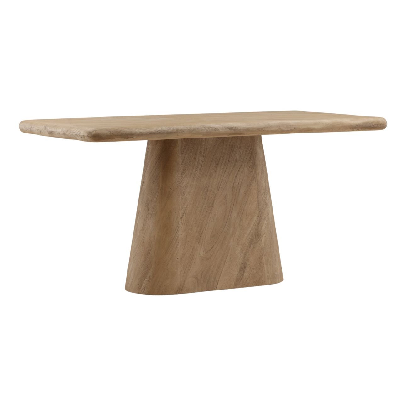 Weathered Natural Acacia Wood Table 70 in Wide