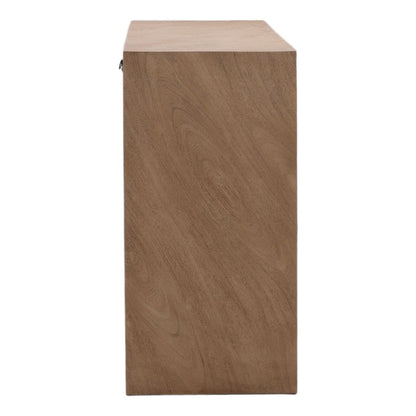 Modern Acacia Veneer Cabinet
