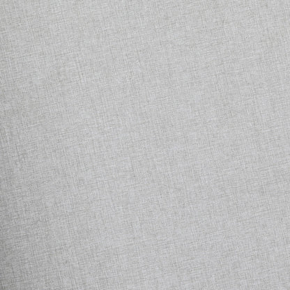 Light Grey and Natural Teak Solution-Dyed Acrylic Upholstery and Teak Wood Frame Sofa 82.5 in Wide
