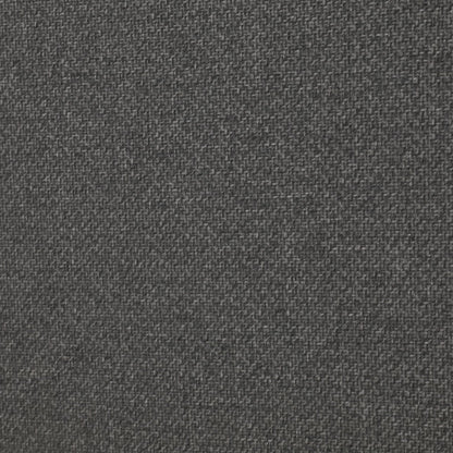 Charcoal and Natural Teak Solution-Dyed Acrylic Upholstery and Teak Wood Sofa 94.5 in Wide