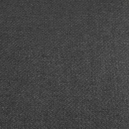 Charcoal and Natural Teak Solution-Dyed Acrylic Upholstery and Teak Wood Frame Sofa 39.5 in Wide