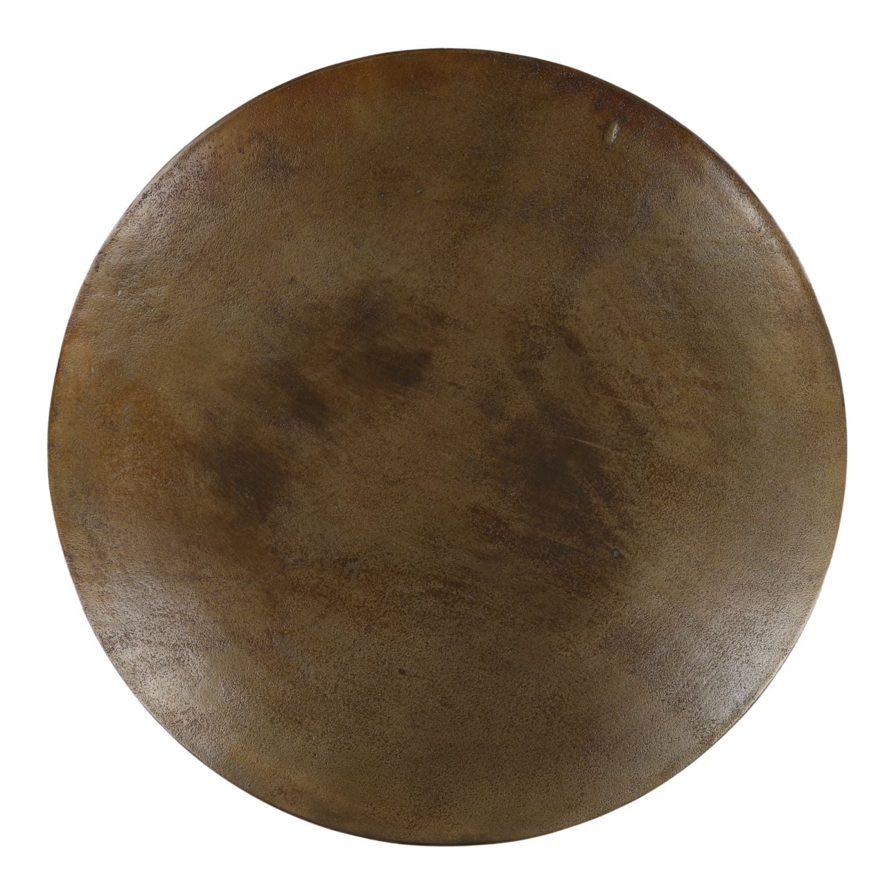 Brass Aluminum Table 35 in Wide
