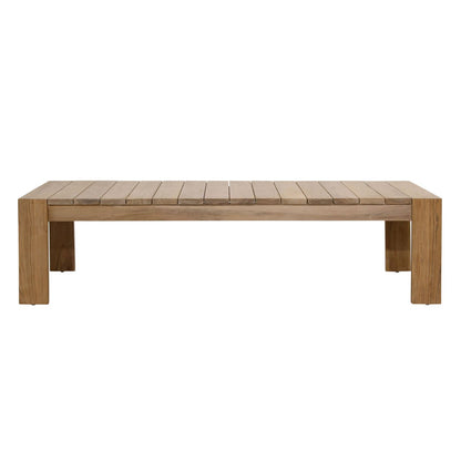 Natural Teak Wood Table 56 in Wide