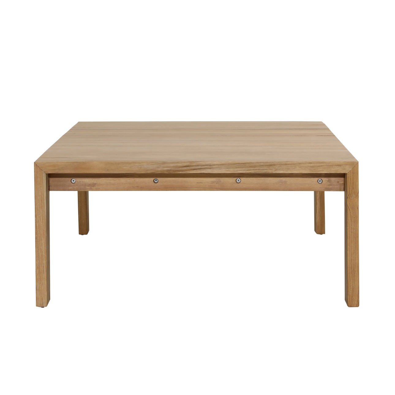 Natural Teak Wood Table 56 in Wide