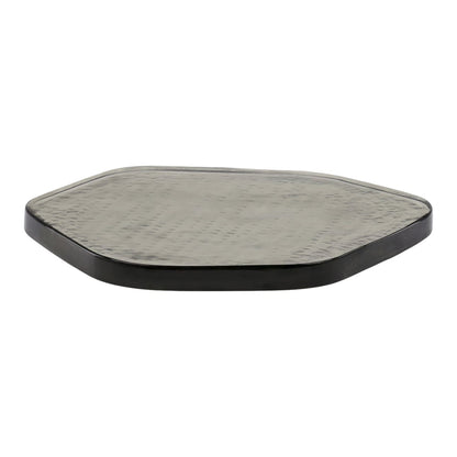 Clear Glass Tray 16 in Wide