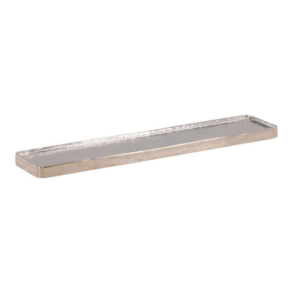 Silver Aluminum Tray 42 in Wide