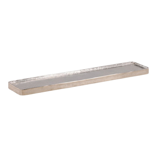 Silver Aluminum Tray 42 in Wide