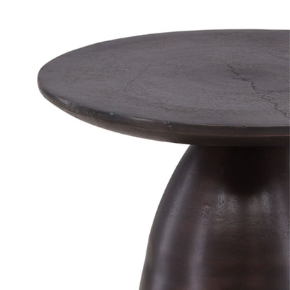 Copper Aluminum Table 19 in Wide