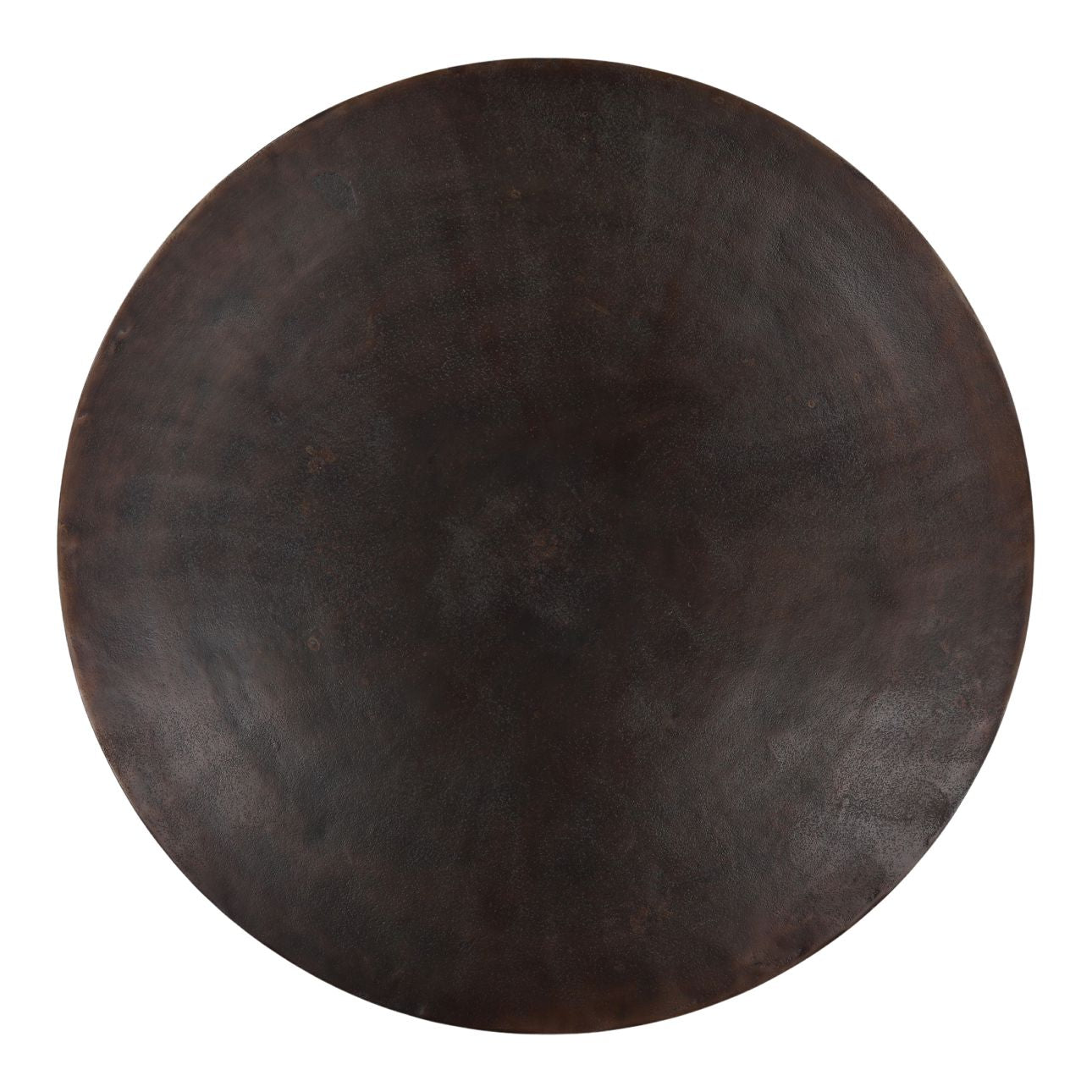 Antique Bronze Aluminum Table 39 in Wide
