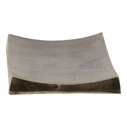 Antique Nickel Aluminum Tray 29 in Wide