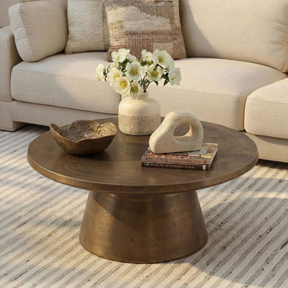 Crafted Aluminum Coffee Table