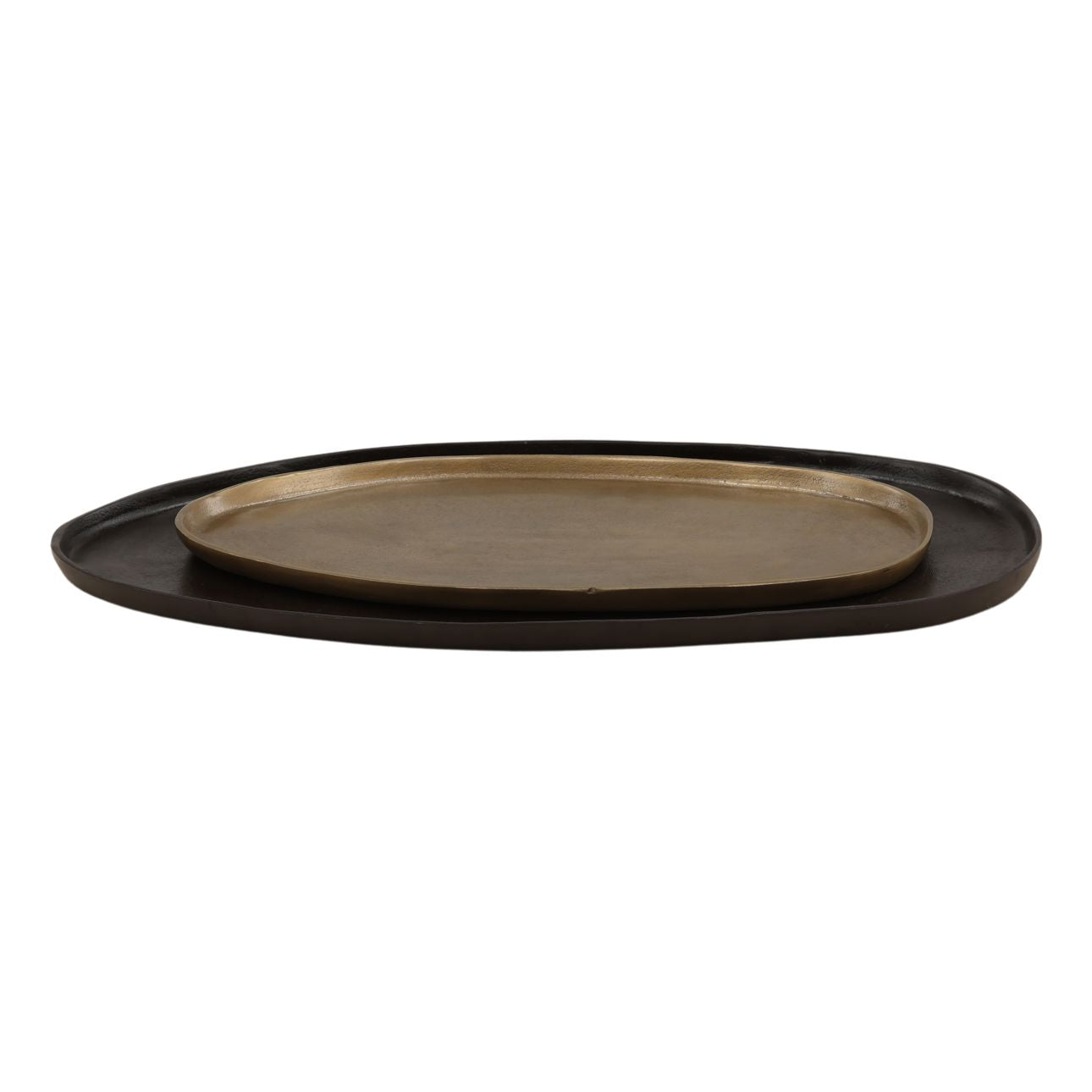 Black and Antique Brass Aluminum of 27 in Wide