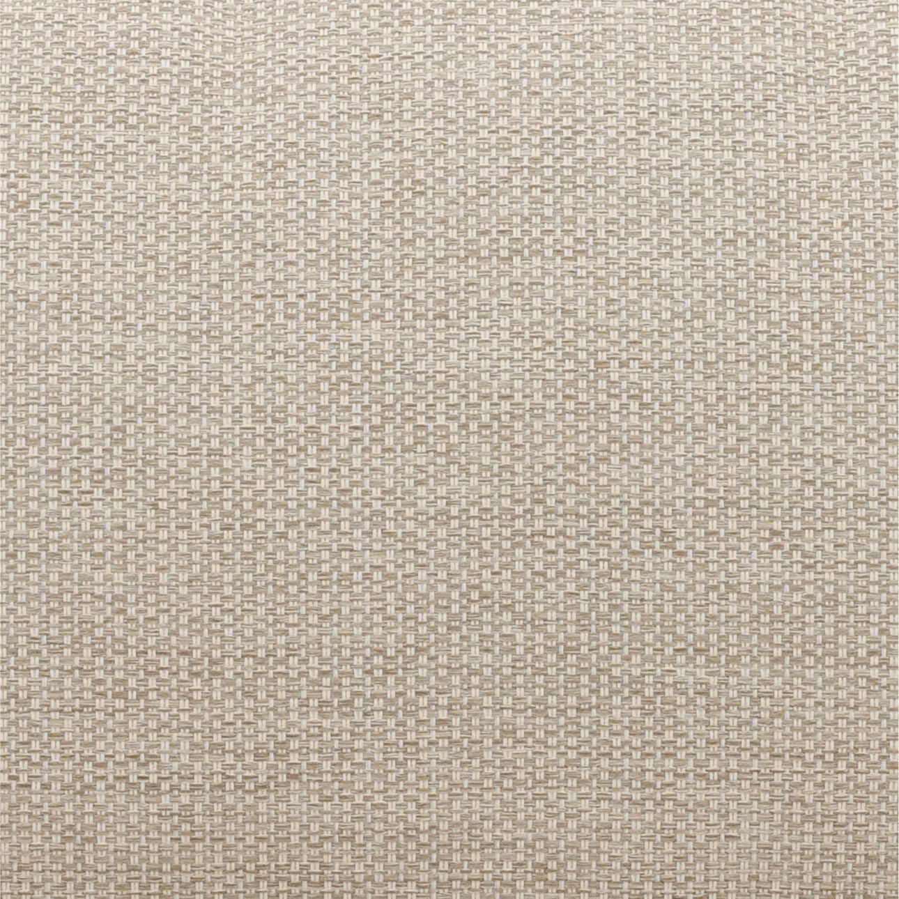 Fairfax Taupe and Natural Olefin and Teak Wood Sofa 41.5 in Wide