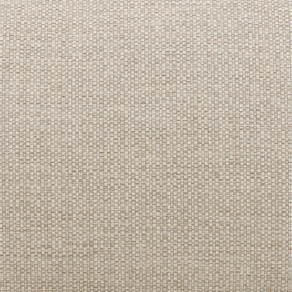 Fairfax Taupe and Natural Olefin and Teak Wood Sofa 41.5 in Wide