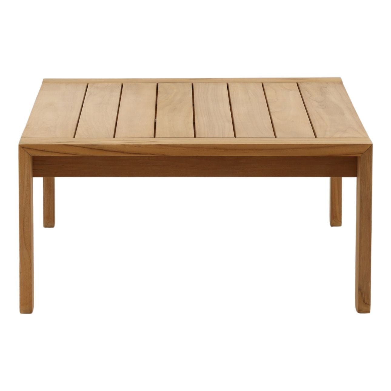 Natural Teak Wood Table 59 in Wide