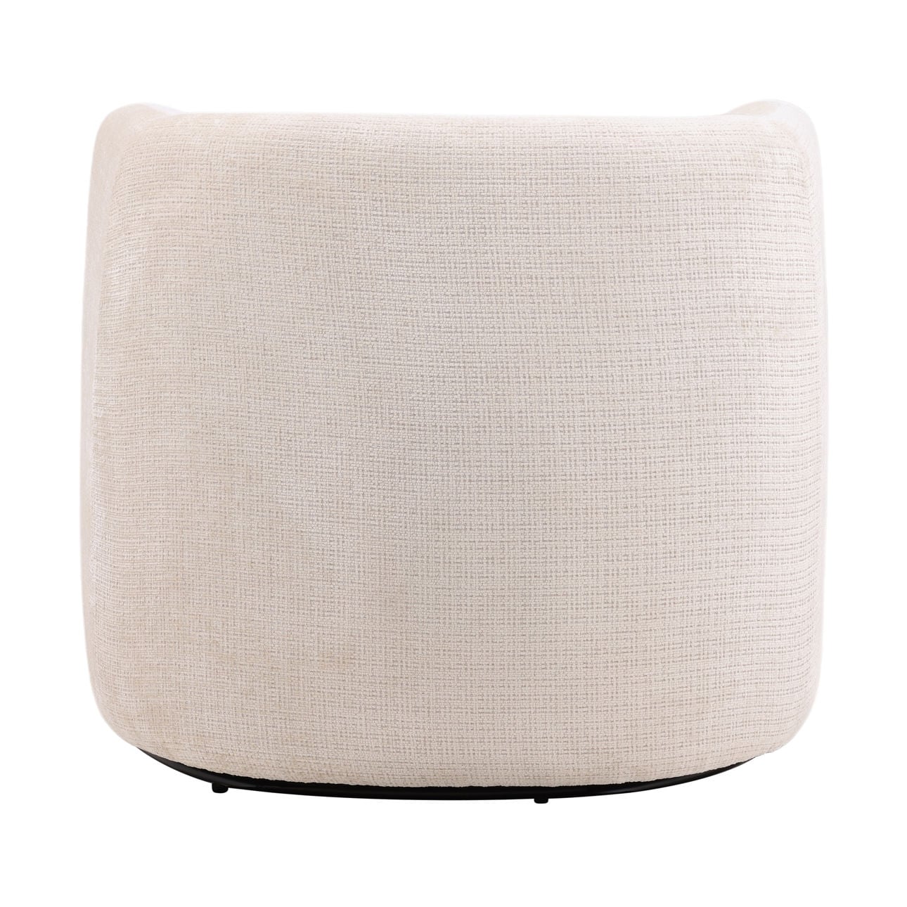 Niagara Cream Basketweave Fabric Chair 33 in Wide