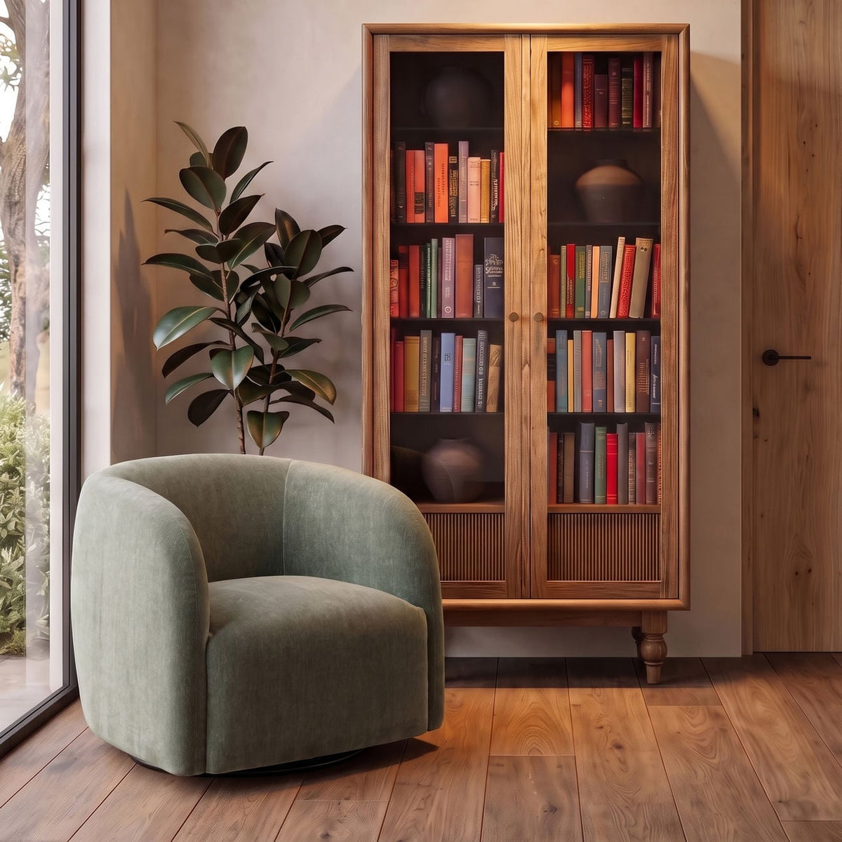 Elevated Velvet Fabric Home Accent