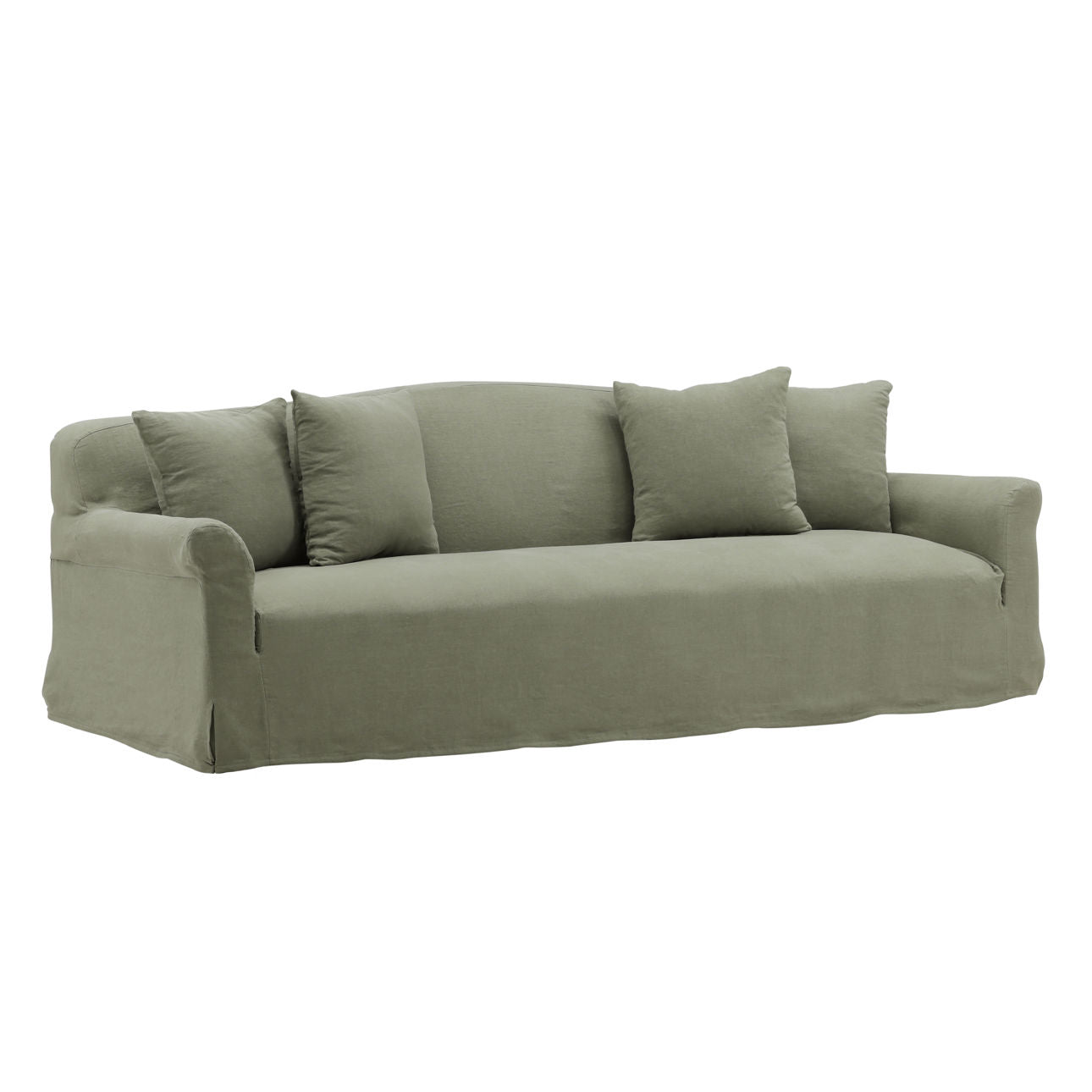 Birch Wood and Select Hardwood Sofa 95.5 in Wide