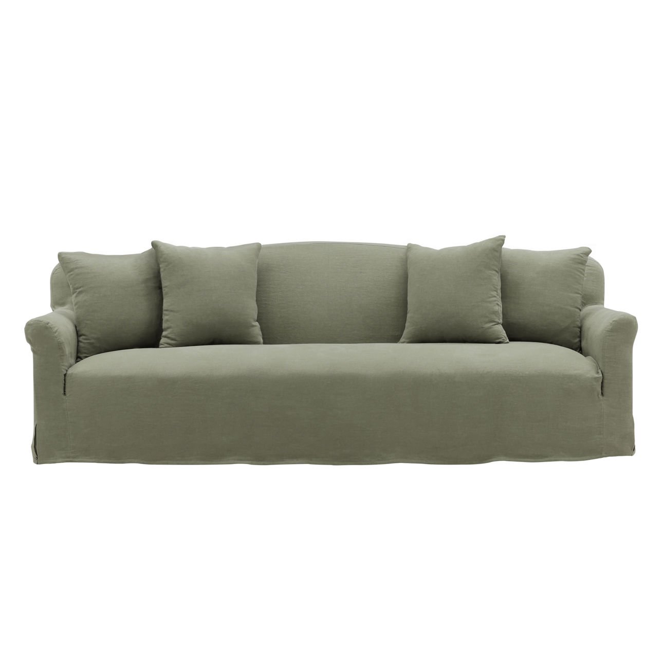 Birch Wood and Select Hardwood Sofa 95.5 in Wide