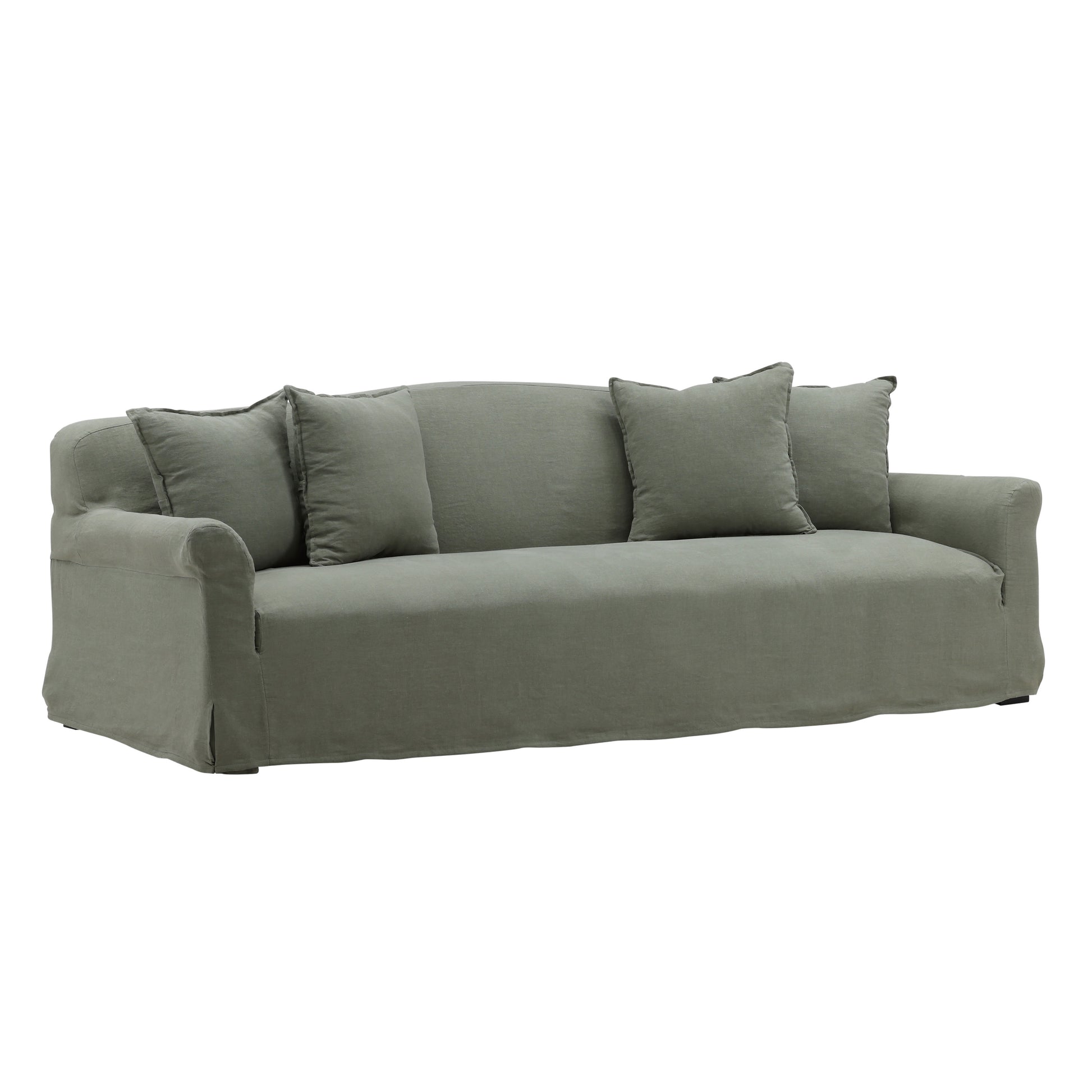 Birch Wood and Select Hardwood Sofa 95.5 in Wide