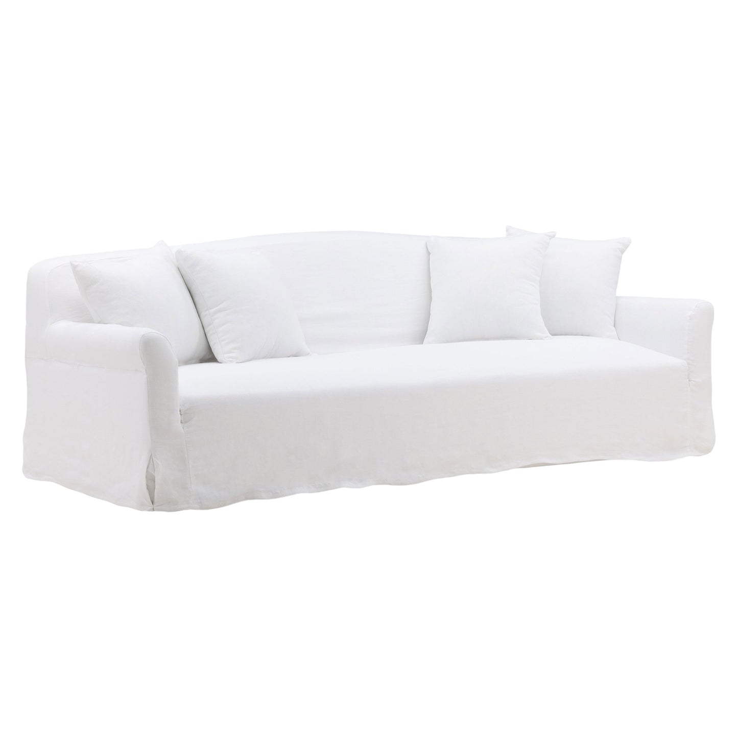 Birch Wood and Select Hardwood Sofa 95.5 in Wide