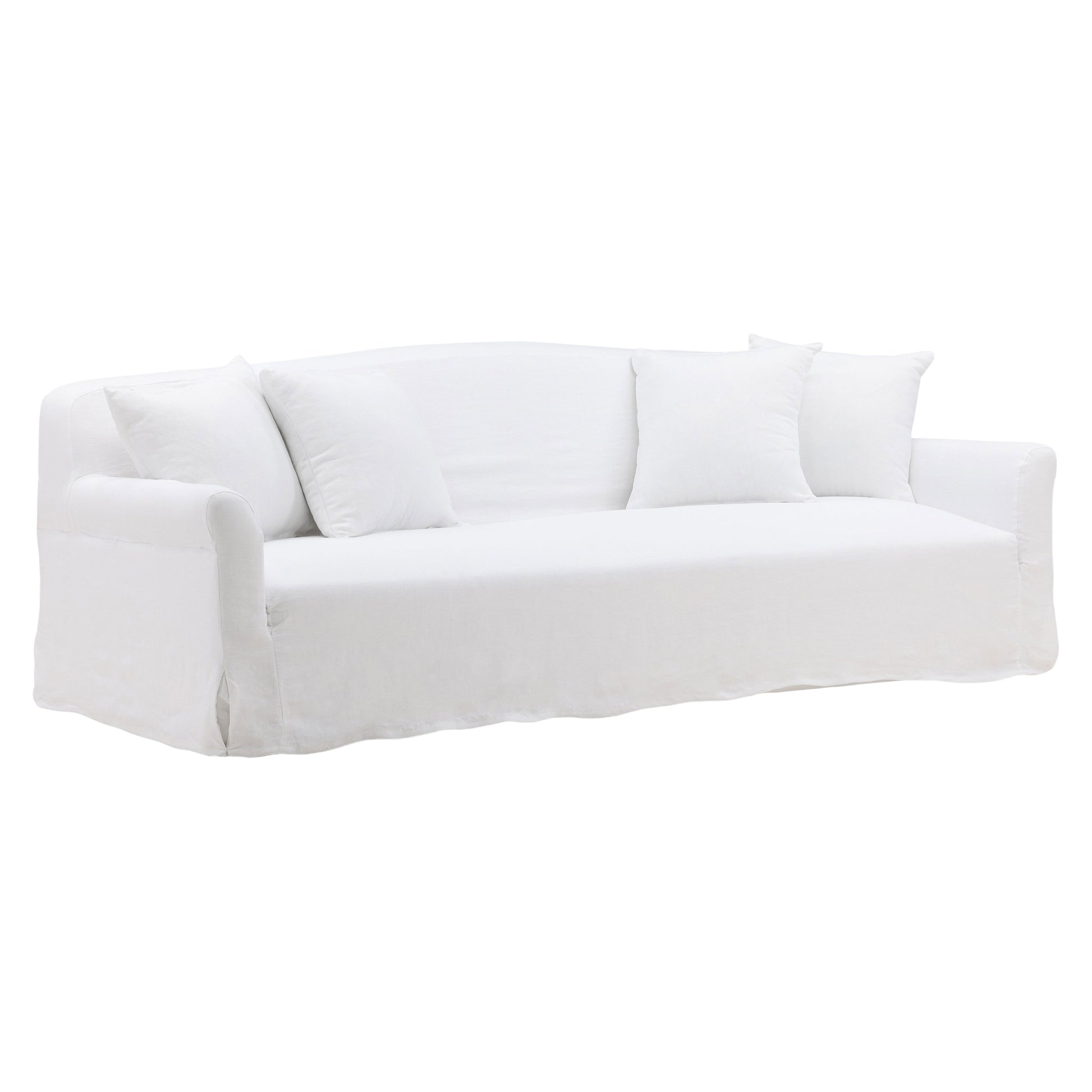 Birch Wood and Select Hardwood Sofa 95.5 in Wide