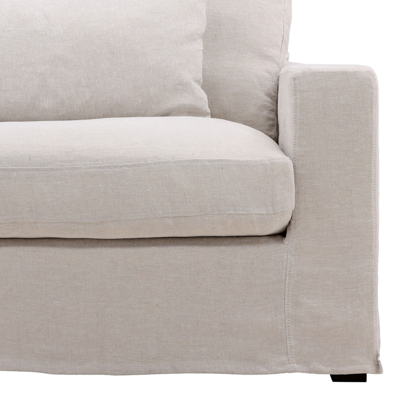 Birch Wood and Select Hardwood Chair 49 in Wide