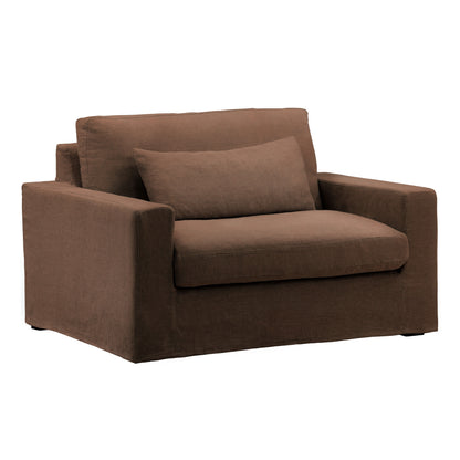 Birch Wood and Select Hardwood Chair 49 in Wide