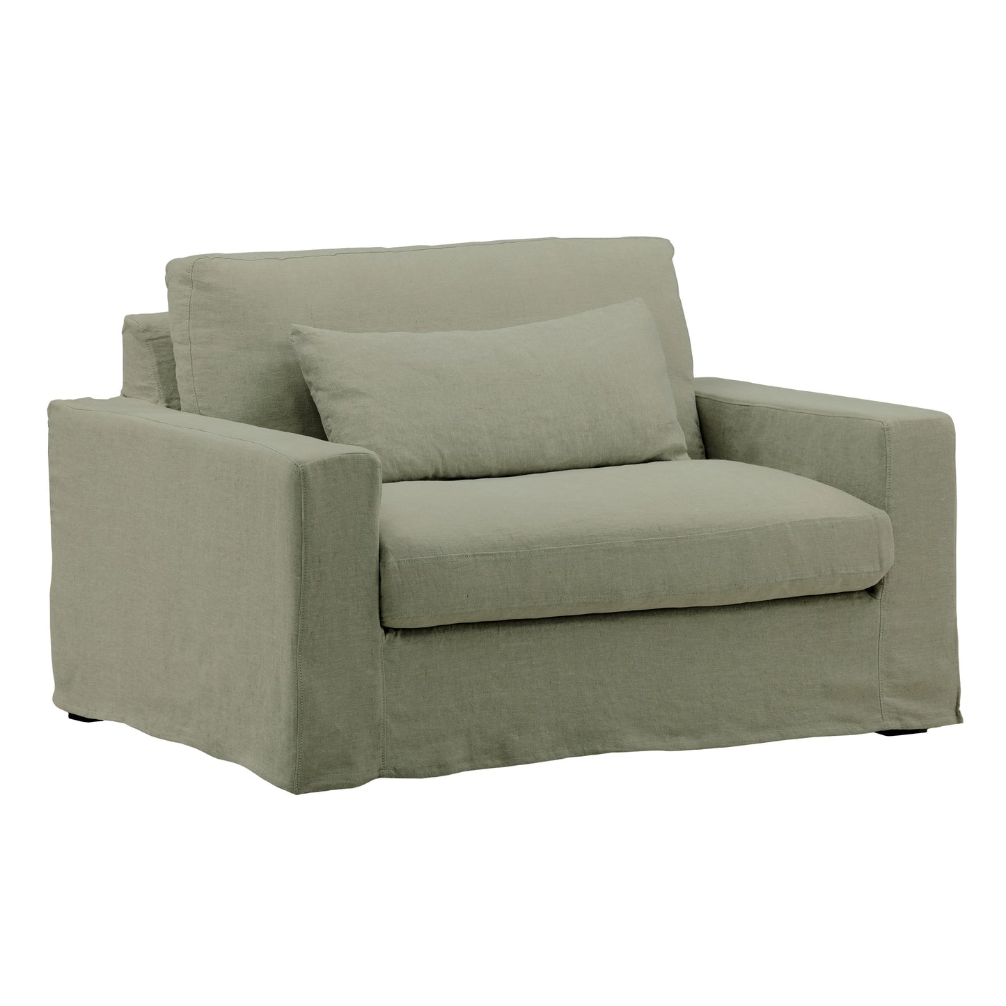 Birch Wood and Select Hardwood Chair 49 in Wide