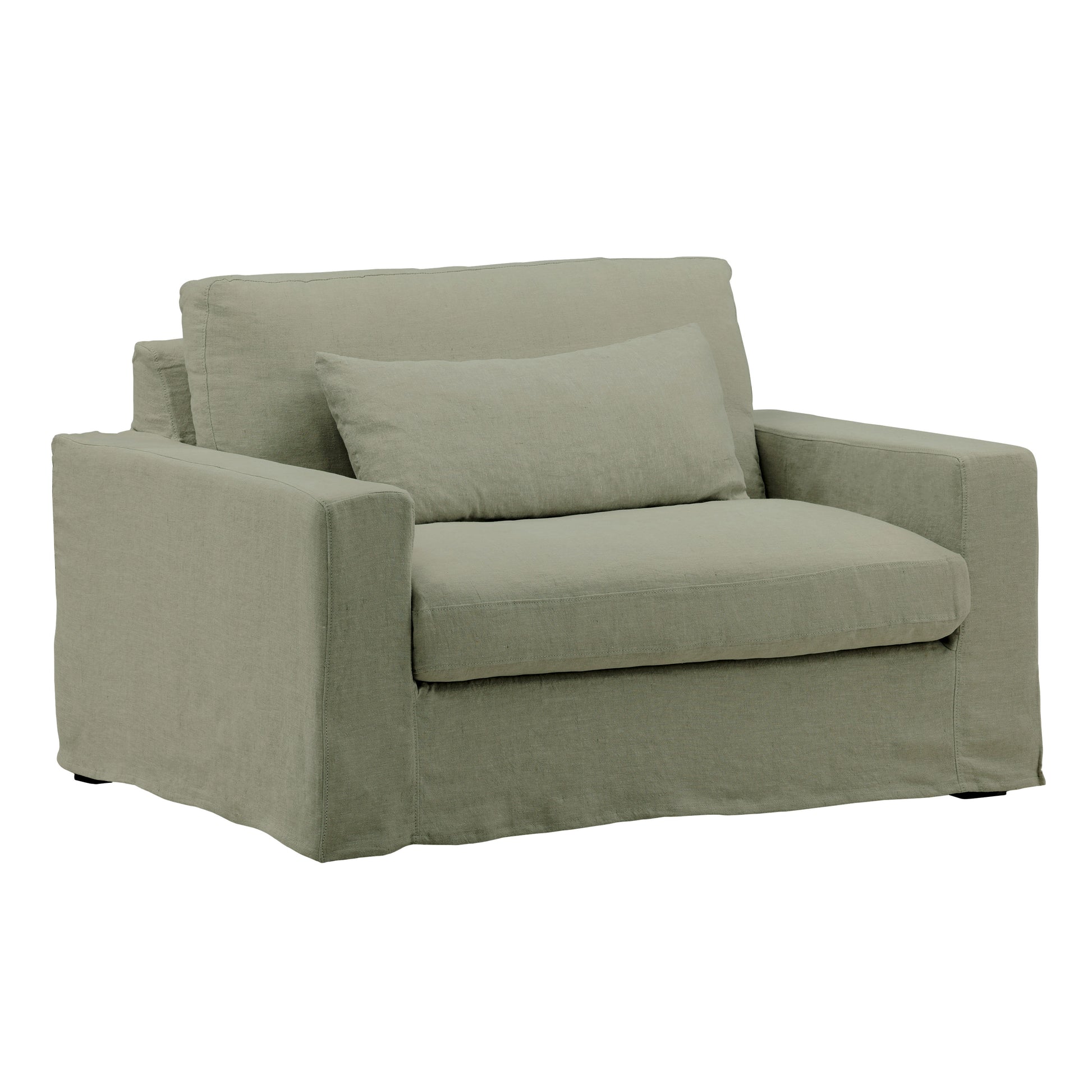 Birch Wood and Select Hardwood Chair 49 in Wide