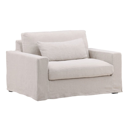 Birch Wood and Select Hardwood Chair 49 in Wide