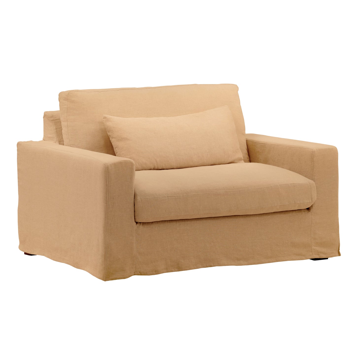 Birch Wood and Select Hardwood Chair 49 in Wide