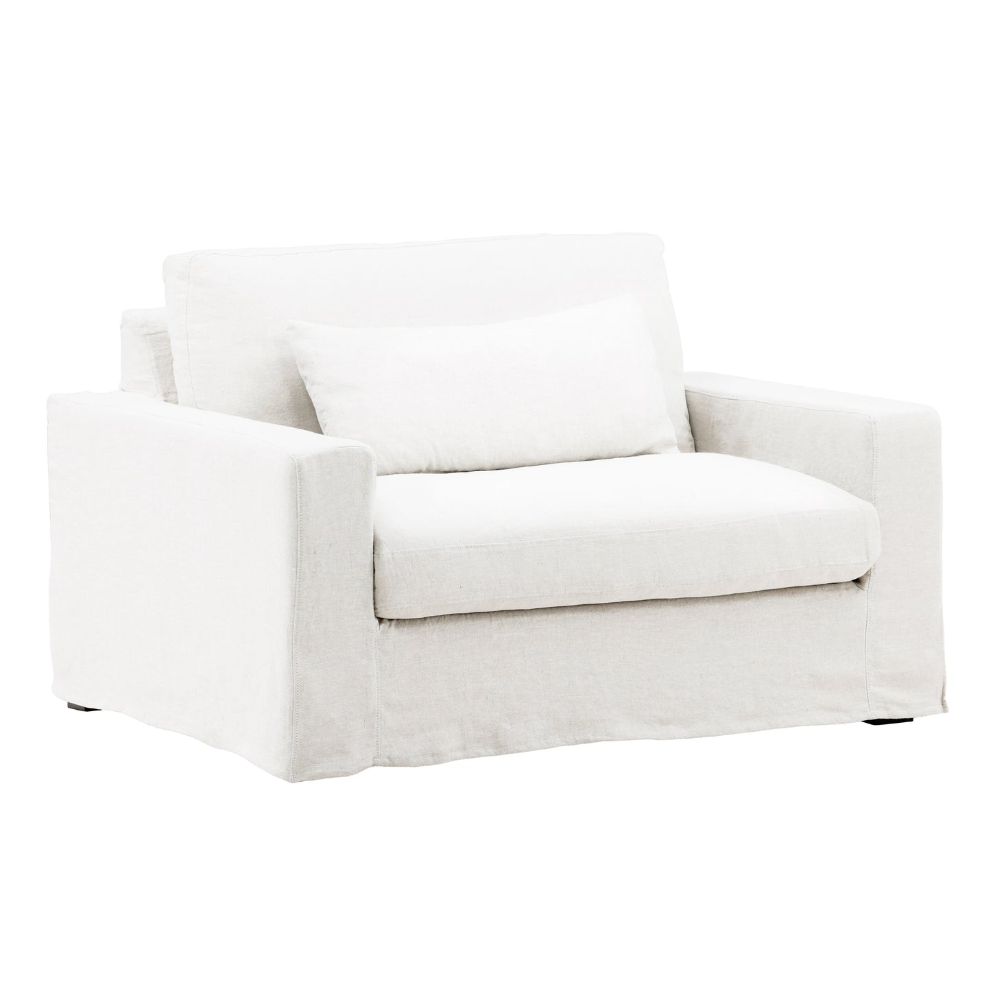 Birch Wood and Select Hardwood Chair 49 in Wide
