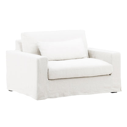 Birch Wood and Select Hardwood Chair 49 in Wide